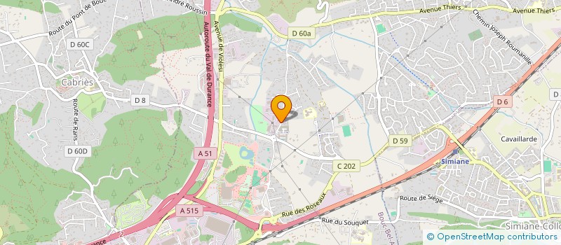 localisation de l'entreprise SARL MIRABEAU  BOUC-BEL-AIR