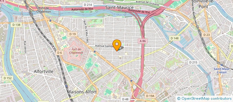 localisation de l'entreprise SARL MIRABEL  MAISONS-ALFORT