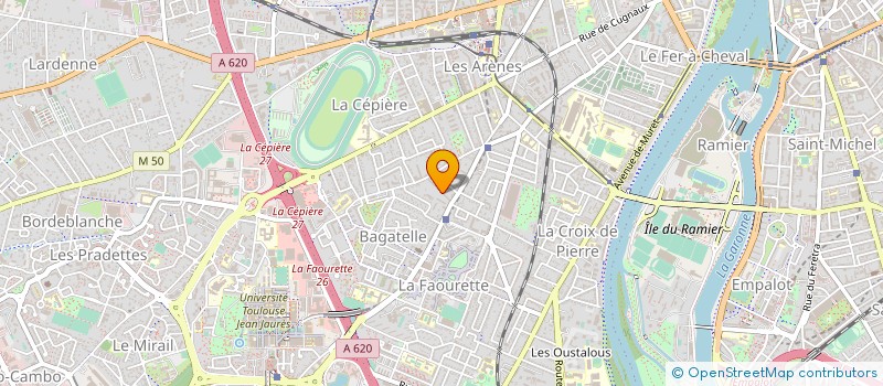 localisation de l'entreprise SARL MIRAIL HOLDING à TOULOUSE