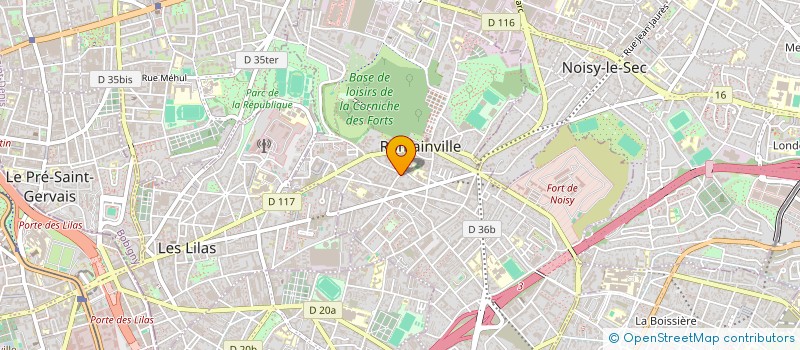 localisation de l'entreprise SARL MIRIAFORM à ROMAINVILLE