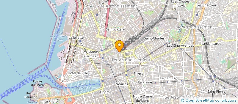 localisation de l'entreprise SARL MIRIAM PEINTURE ET BATIMENT à MARSEILLE