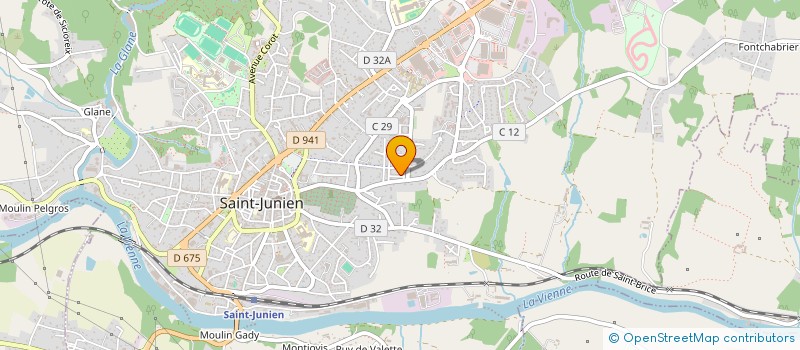 localisation de l'entreprise SARL MIROT à SAINT-JUNIEN
