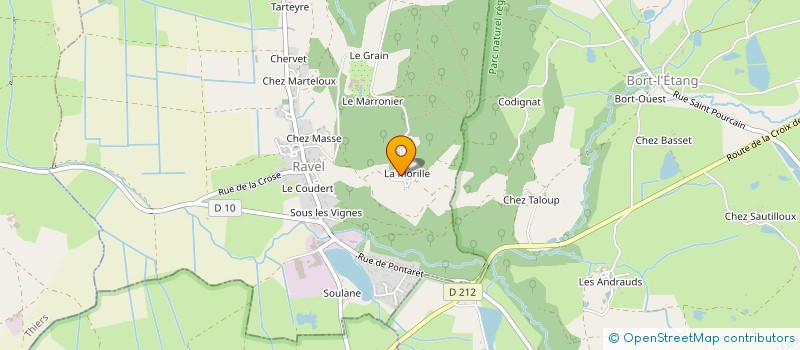 localisation de l'entreprise SARL MISE AUX POINTS à RAVEL