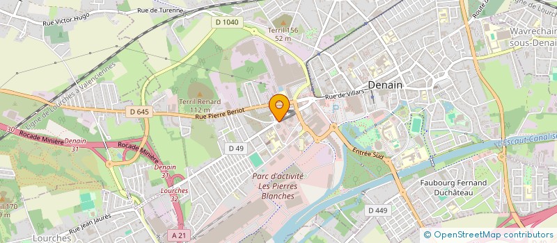 localisation de l'entreprise SARL MISK DISTRIBUTION  DENAIN