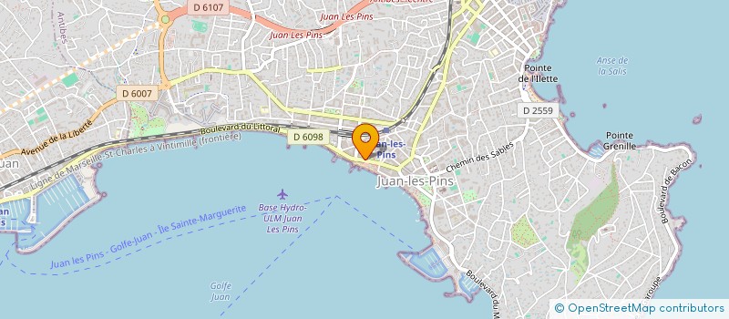 localisation de l'entreprise SARL MISS CATHY à ANTIBES