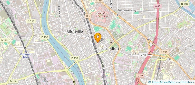 localisation de l'entreprise SARL MISS KAHINA  MAISONS-ALFORT