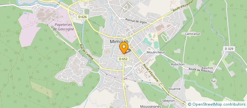 localisation de l'entreprise SARL MIVIELLE à MIMIZAN