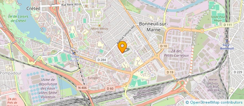 localisation de l'entreprise SARL MJ ALIMENTATION  BONNEUIL-SUR-MARNE