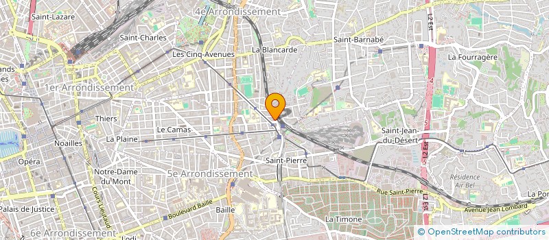 localisation de l'entreprise SARL MJ AUTO à MARSEILLE