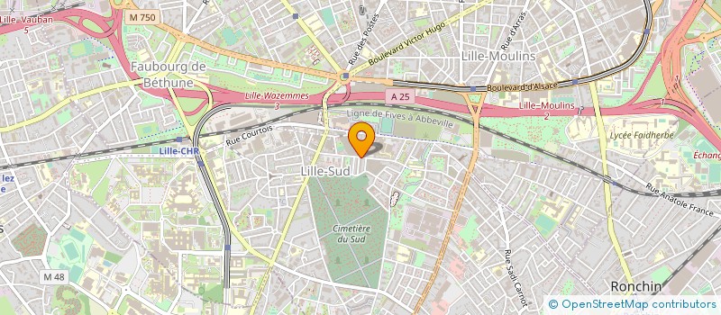 localisation de l'entreprise SARL MJ CAR à LILLE