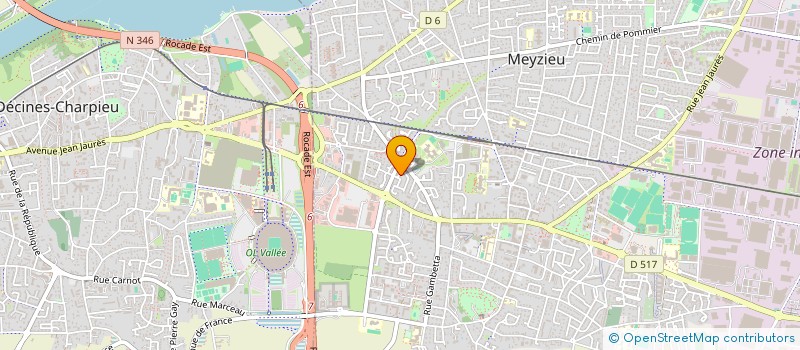 localisation de l'entreprise SARL MJGL  MEYZIEU