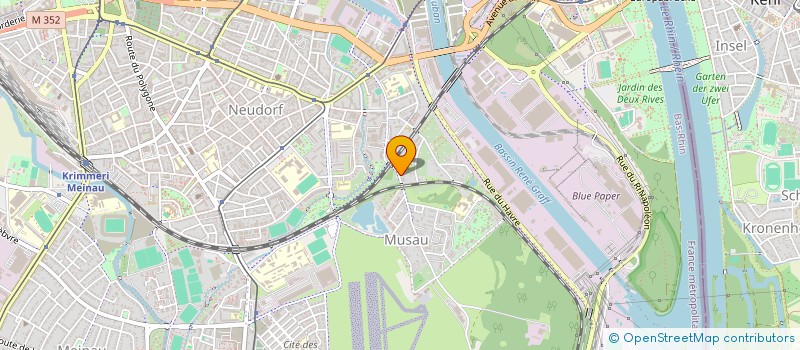 localisation de l'entreprise SARL MJL  STRASBOURG