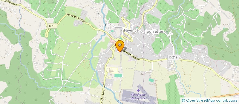 localisation de l'entreprise SARL MKS à FAYENCE