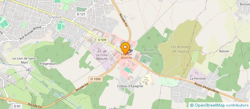 localisation de l'entreprise SARL ML 1 à SOYAUX
