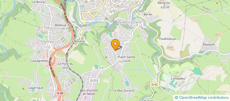localisation de l'entreprise SARL ML à LE MONASTERE