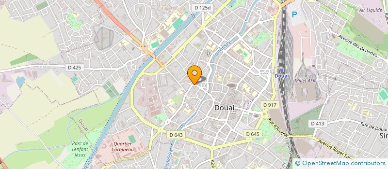 localisation de l'entreprise SARL MLC à DOUAI