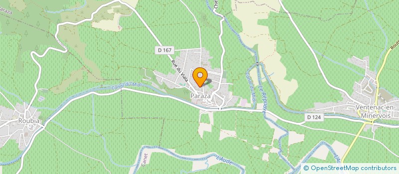 localisation de l'entreprise SARL MLJC  PARAZA