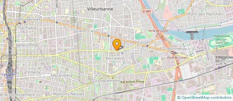 localisation de l'entreprise SARL MLS  VILLEURBANNE