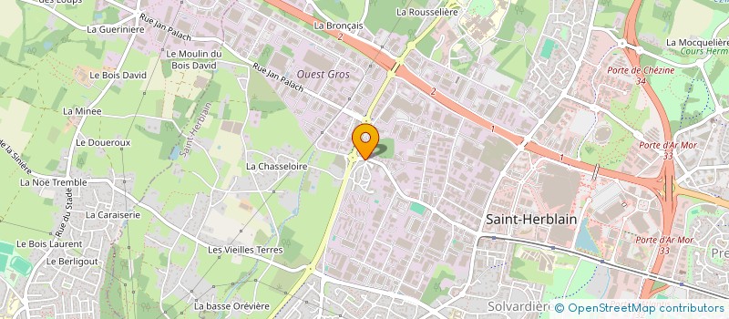 localisation de l'entreprise SARL MM-44  SAINT-HERBLAIN