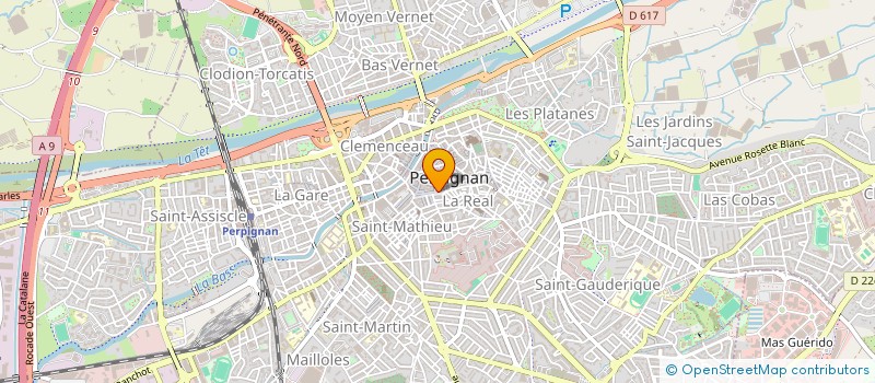 localisation de l'entreprise SARL MMACC  PERPIGNAN