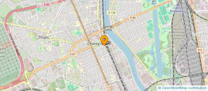 localisation de l'entreprise SARL MMB  CHOISY-LE-ROI