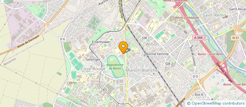 localisation de l'entreprise SARL MMC à REIMS