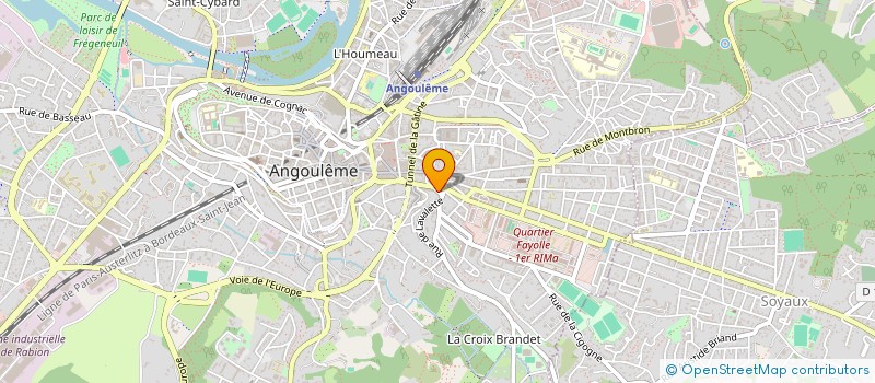 localisation de l'entreprise SARL MMCC à ANGOULEME