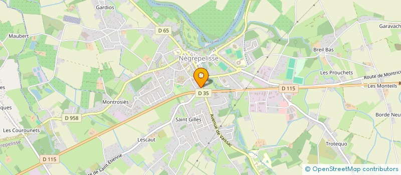 localisation de l'entreprise SARL MMDL 82 à NEGREPELISSE