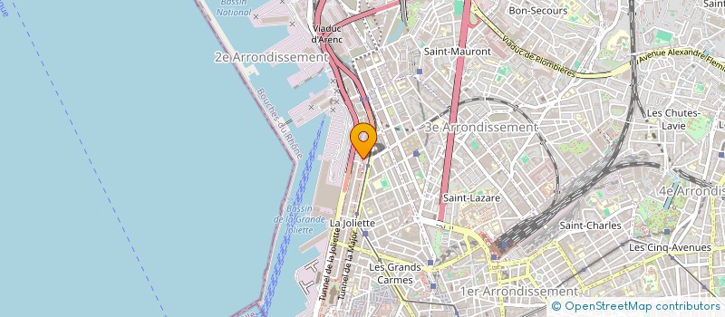 localisation de l'entreprise SARL MMG à MARSEILLE
