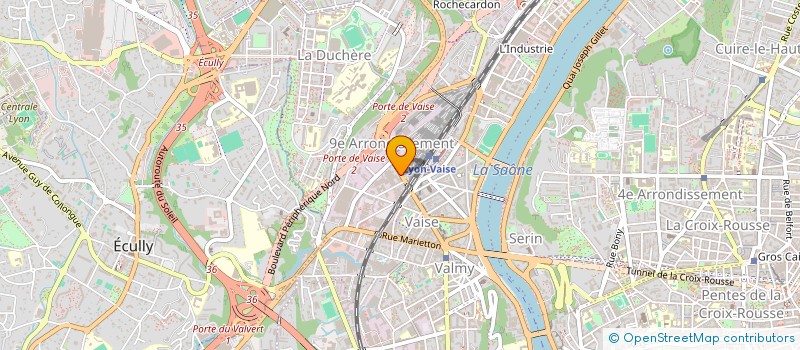 localisation de l'entreprise SARL MMM  LYON