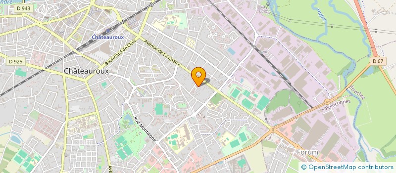 localisation de l'entreprise SARL MMM à CHATEAUROUX