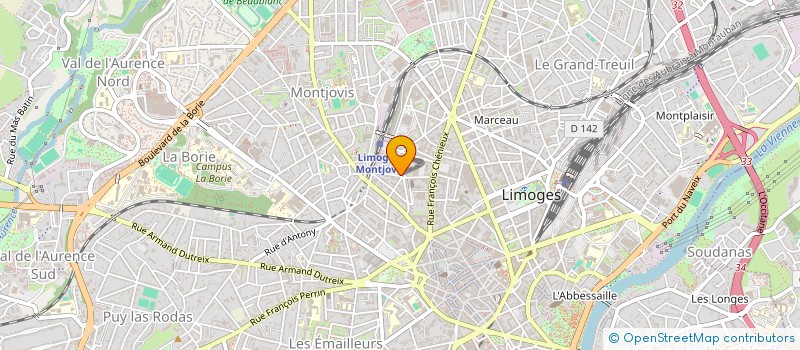 localisation de l'entreprise SARL MMN EXOTIC à LIMOGES