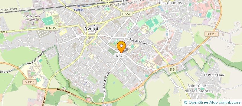 localisation de l'entreprise SARL MMP à YVETOT