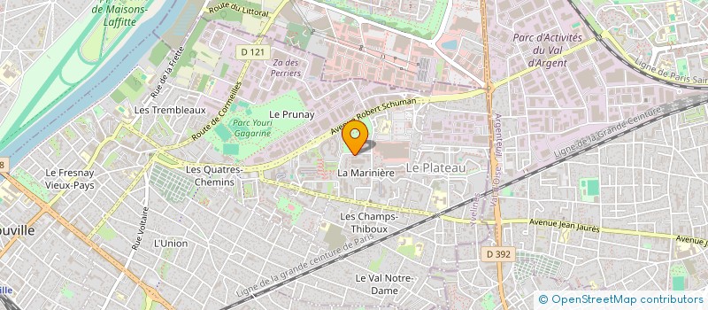 localisation de l'entreprise SARL MMT à SARTROUVILLE