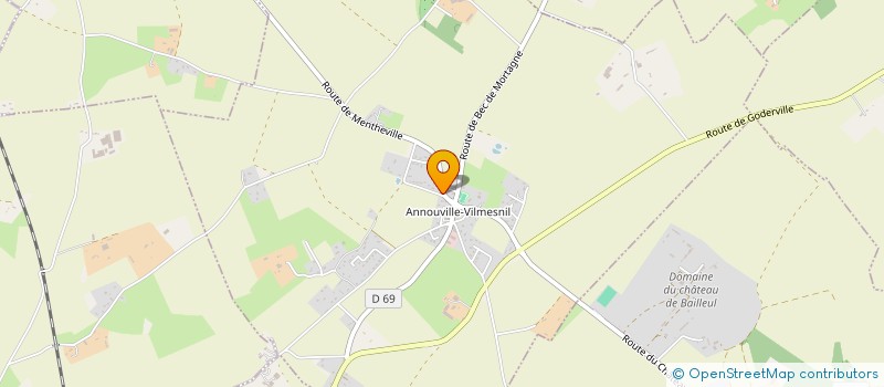 localisation de l'entreprise SARL MO'TIF  ANNOUVILLE-VILMESNIL