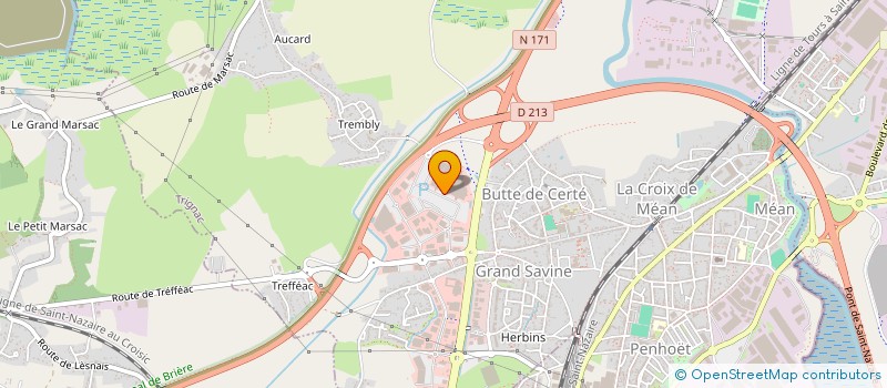 localisation de l'entreprise SARL MOBEC à TRIGNAC