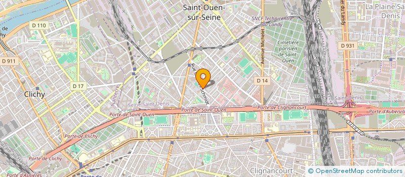 localisation de l'entreprise SARL MOBI TOP 93 à SAINT-OUEN-SUR-SEINE