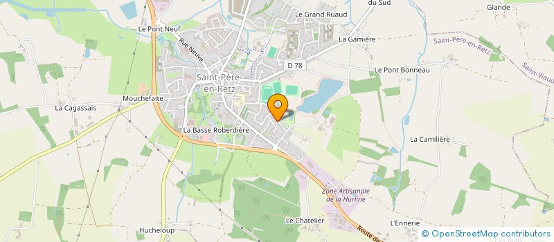 localisation de l'entreprise SARL MOBIL JADE  SAINT-PERE-EN-RETZ