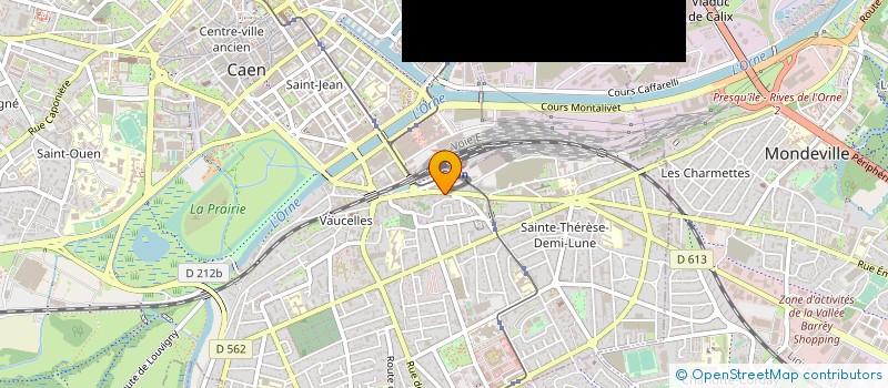localisation de l'entreprise SARL MOBINA GROUPE à CAEN