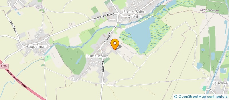 localisation de l'entreprise SARL MOBIP  RUMAUCOURT