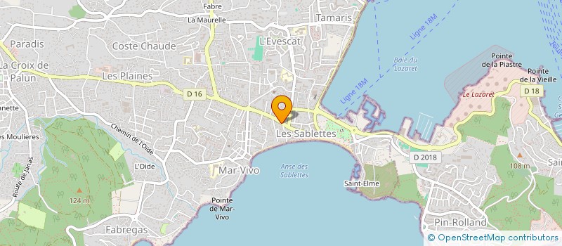 localisation de l'entreprise SARL MOBY DICK  LA SEYNE-SUR-MER