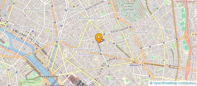 localisation de l'entreprise SARL MOCEY à PARIS