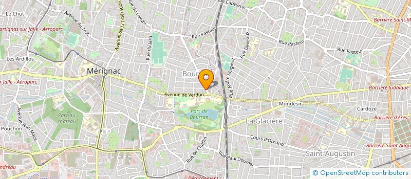 localisation de l'entreprise SARL MOCLA  MERIGNAC