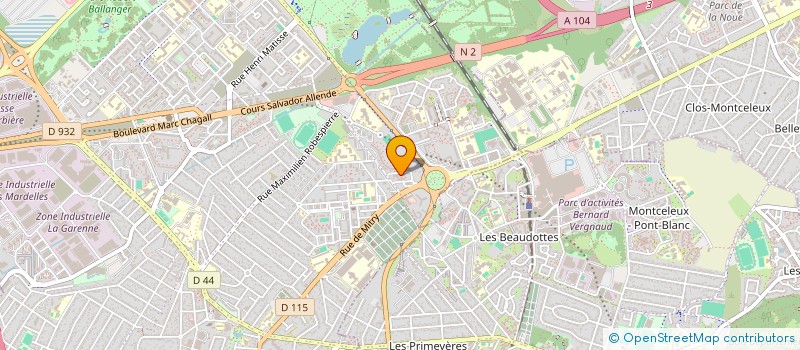 localisation de l'entreprise SARL MODA à AULNAY-SOUS-BOIS