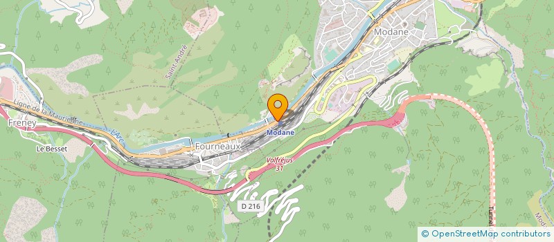 localisation de l'entreprise SARL MODANE VIENNOISERIE à MODANE