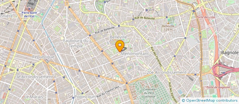 localisation de l'entreprise SARL MODE DE NEW WORLD  PARIS