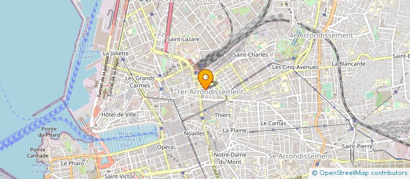 localisation de l'entreprise SARL MODE13 PRODUCTION ET DIFFUSION à MARSEILLE