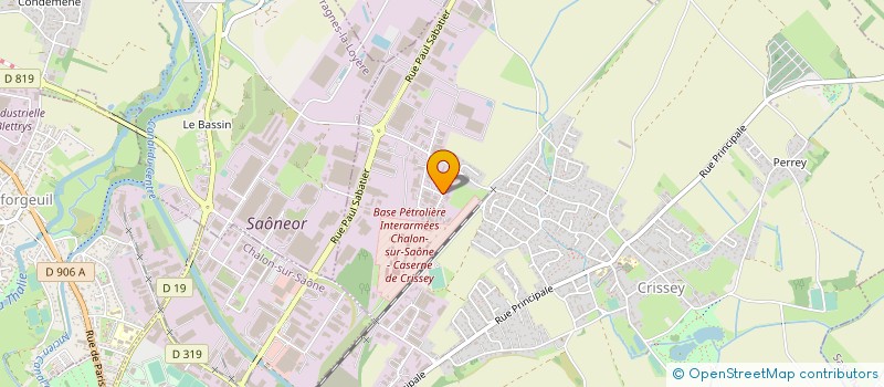 localisation de l'entreprise SARL MODELAGE LEME  CRISSEY