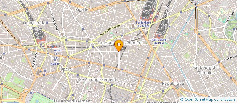 localisation de l'entreprise SARL MODERNE ECLAIRAGE  PARIS