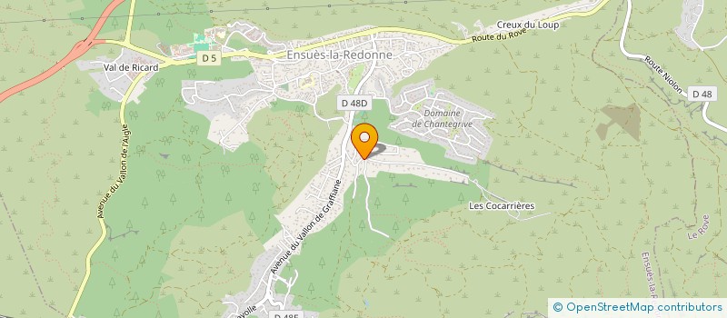 localisation de l'entreprise SARL MODICA ET CIE à ENSUES-LA-REDONNE
